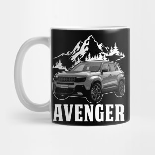 Jeep Avenger jeep car name Mug